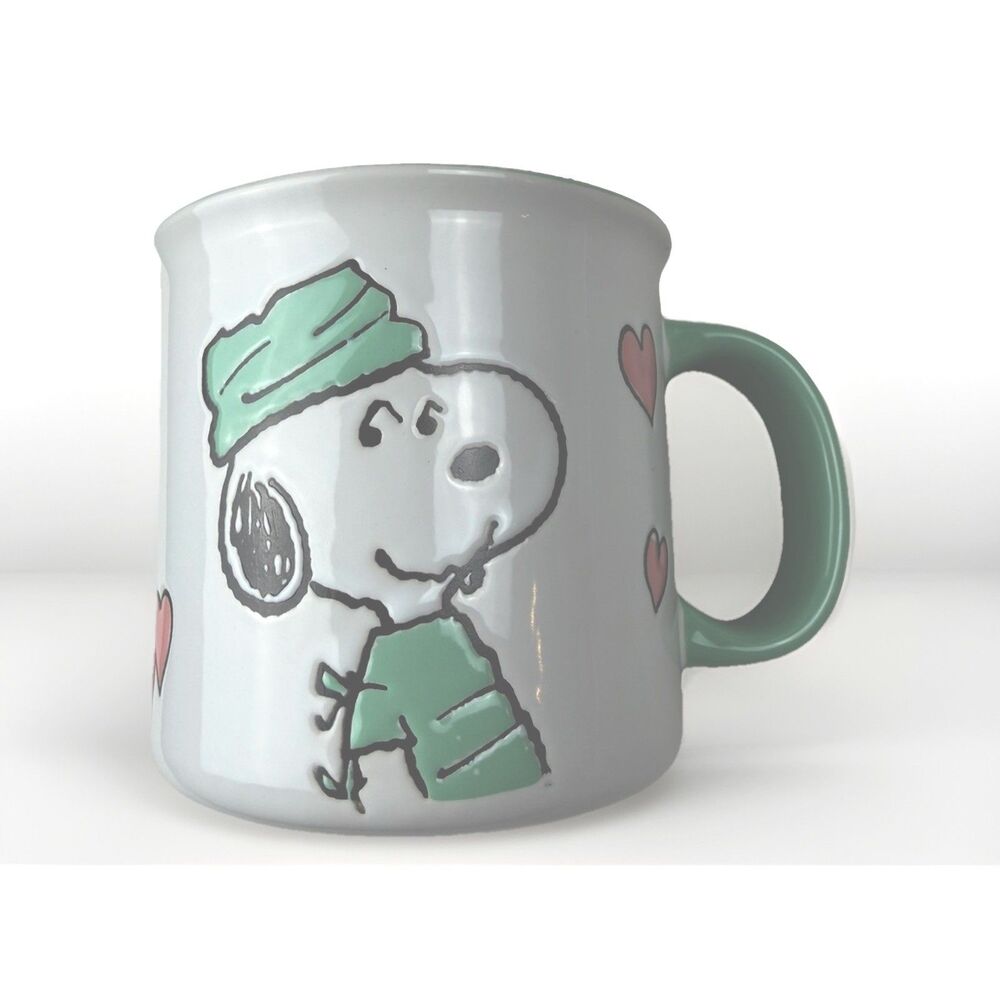 Peanuts Snoopy “DR. SNOOPY THANK YOU” 20 Oz. Ceramic‎ Coffee Tea Cup Mug